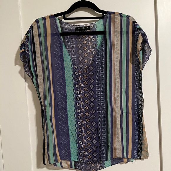 Colorful blouse - S - Picture 1 of 2